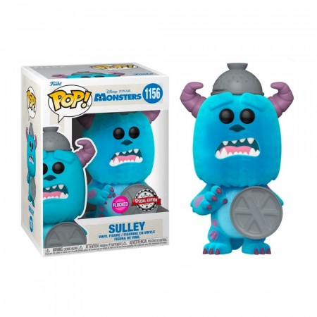 Pixar Monsters Inc. Sulley Flocked Pop! Vinyl Figure 1156 - Exclusive
