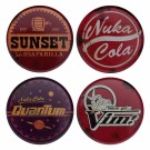 Fallout Coaster 4-Pack Metal Drinks thumbnail