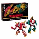 Transformers Age of the Primes Leader Class Action Figure G2 Universe Dinobots Snarl & Slug 19 cm thumbnail
