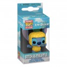 Lilo and Stitch Pocket POP! Vinyl Keychains 4 cm Stitch as Pineapple thumbnail