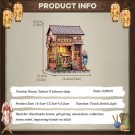 Miniature House Model Kit Sakura O Kimono Shop  thumbnail