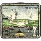 Fallout Shelter Vault-Tec Weathered Prop Replica Tin Matboks - Previews Exclusive thumbnail