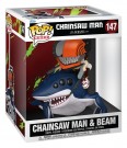 Chainsaw Man POP! Rides Deluxe Vinyl Figure CSM & Beam 15 cm 147 thumbnail