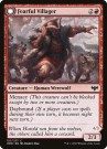 Innistrad Crimson Vow 157/277 Fearful Villager DFC thumbnail