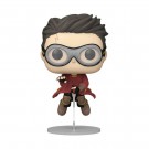 Harry Potter POP! Movies Vinyl Figure 165 Harry w/Broom(Quidditch) thumbnail