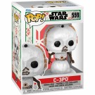 Star Wars Holiday C-3PO Snowman Pop! Vinyl Figure 559 thumbnail