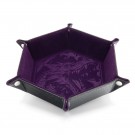 CritStones Folding Dice Tray Dragon Skin Edition Purple - Forventet Februar thumbnail