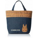 My Neighbor Totoro Lunch Bag cork & denim style Totoro thumbnail