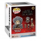 House of the Dragon POP! Deluxe Viserys on Throne Vinyl Figure 12 thumbnail