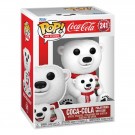 Foodie Coca-Cola Movies Bear & Cub Vinyl Figure 241 thumbnail
