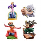 One Piece Petitrama PVC Mini Statue Logbox Re Birth Egghead Set 9 cm thumbnail