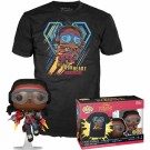 Black Panther: Wakanda Forever - Glow in dark Pop! Ironheart MK1 Vinyl figure1095 og T-skjorte thumbnail