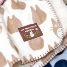 Ghibli My Neighbor Totoro – Opalised Fleecepledd med Totoro Silhuett 70 x 100 cm thumbnail
