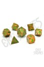CritStones Metal Dice Set Gorgon Gaze (7) thumbnail