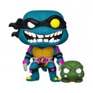 Teenage Mutant Ninja Turtles POP & Buddy! Movies Slash & Pre-mutated, turtle Slash Vinyl Figure 1558 thumbnail