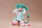 Hatsune Miku Cat Ear T-Shirt Ver. Desktop Cute PVC Figur 13 cm thumbnail