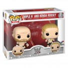 WWE POP! 2-Pack Rousey/Triple H Vinyl Figures thumbnail