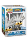 Sonic The Hedgehog POP! Games Vinyl Figure Silver The Hedgehog (FL) 9 cm 1103 thumbnail