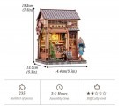 Miniature House Model Kit Sakura O Kimono Shop  thumbnail