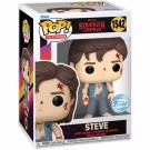 Stranger Things Steve Battledamage Funko! POP Vinyl figure 1542 Exclusive thumbnail