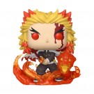 Demon Slayer: Kimetsu no Yaiba POP! Animation Kyojuro Rengoku 9th form Exclusive Vinyl figure 1856 thumbnail