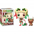 DC Holiday Harley Quinn Pop! Vinyl Figure with Helper Buddy 357 thumbnail