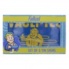 Fallout Tin Signs 3 Pack Brands thumbnail