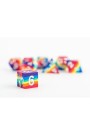 FanRoll Sharp Edge Silicone Dice Set Rainbow (7) thumbnail