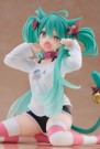 Hatsune Miku Cat Ear T-Shirt Ver. Desktop Cute PVC Figur 13 cm thumbnail