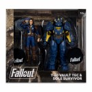 Fallout 4 Statue 2-Pack T-60 Vault Tec & Sole Survivor 18 cm thumbnail