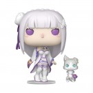 Re:Zero POP!&Buddy Animation Emilia w/Puck Vinyl Figure 2112 thumbnail