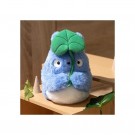 My Neighbor Totoro Nakayoshi Plush Figure Medium Totoro with leaf 20 cm  thumbnail