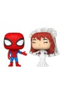 Marvel POP! Vinyl Figures 2-Pack Superhero Couples- SM & MJ 9 cm  thumbnail