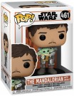 Star Wars The Mandalorian Mando Holding Child Pop! Vinyl Figur 461 thumbnail