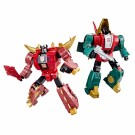 Transformers Age of the Primes Leader Class Action Figure G2 Universe Dinobots Snarl & Slug 19 cm thumbnail