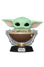 Star Wars: The Mandalorian and Grogu POP! Vinyl Bobblehead Figure Grogu in Pram 9 cm 823 thumbnail