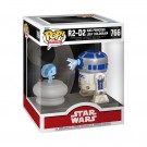 Star Wars POP! Deluxe R2D2 w/Leia Vinyl Figure 766 thumbnail
