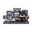 Batman 85th Anniversary POP Moments Deluxe Batman in Batcave Vinyl Figures 519 thumbnail