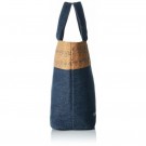 My Neighbor Totoro Lunch Bag cork & denim style Totoro thumbnail