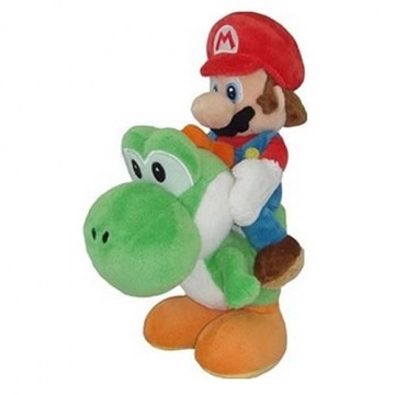 Super Mario Bros. Mario og Yoshi Plush 20cm