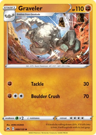Crown Zenith 68/159 Graveler