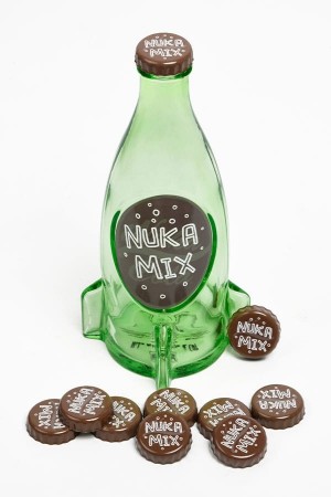 Fallout Bottle Series Glass Bottle & Cap Nuka Mix