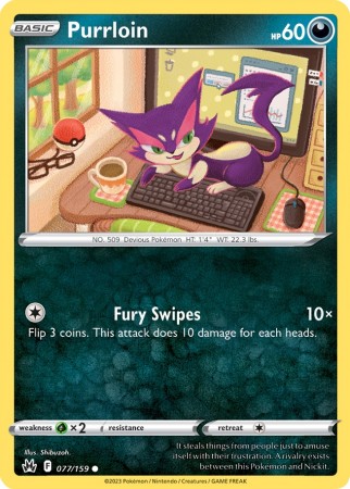 Crown Zenith 77/159 Purrloin