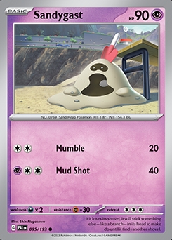 Paldea Evolved 95/193 Sandygast - Reverse Holo