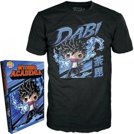 My Hero Academia Dabi Adult Boxed Pop! T-skjorte - Specialty Series