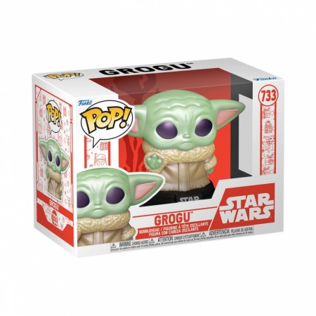 Star Wars: Mandalorian POP! Holiday Grogu Vinyl Figure 733