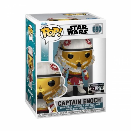 Star Wars: Ahsoka Captain Enoch Funko Pop! Vinyl Figure 690 - Entertainment Earth Exclusive