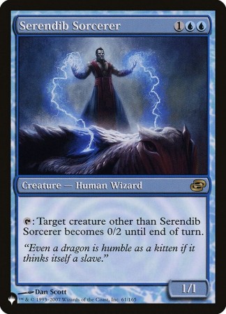 Serendib Sorcerer 61/165 List Card