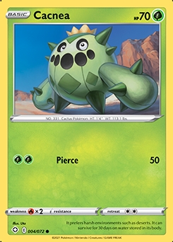 Shining fates 4/72 Cacnea
