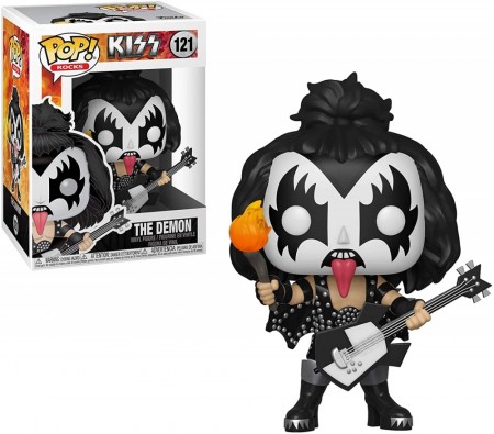 Kiss POP! Rocks The Demon Vinyl Figure 121